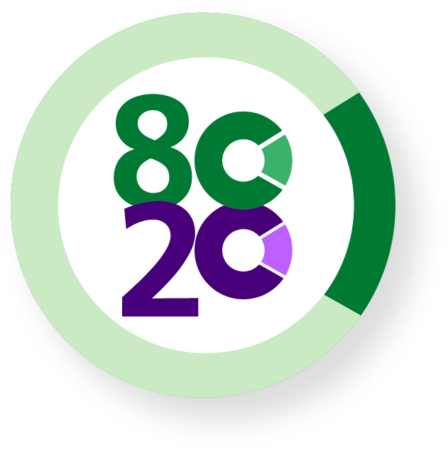 Pareto-Prinzip 80/20